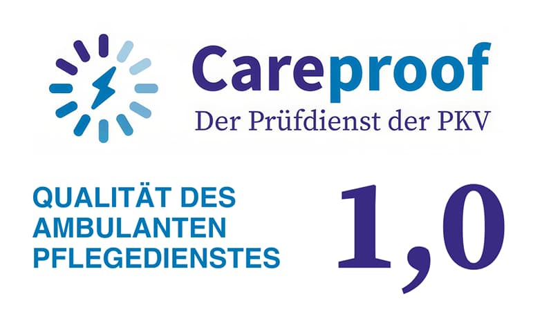 Careproof, służba kontrolna PKV: jakość ambulatoryjnej służby opiekuńczej — 1,0